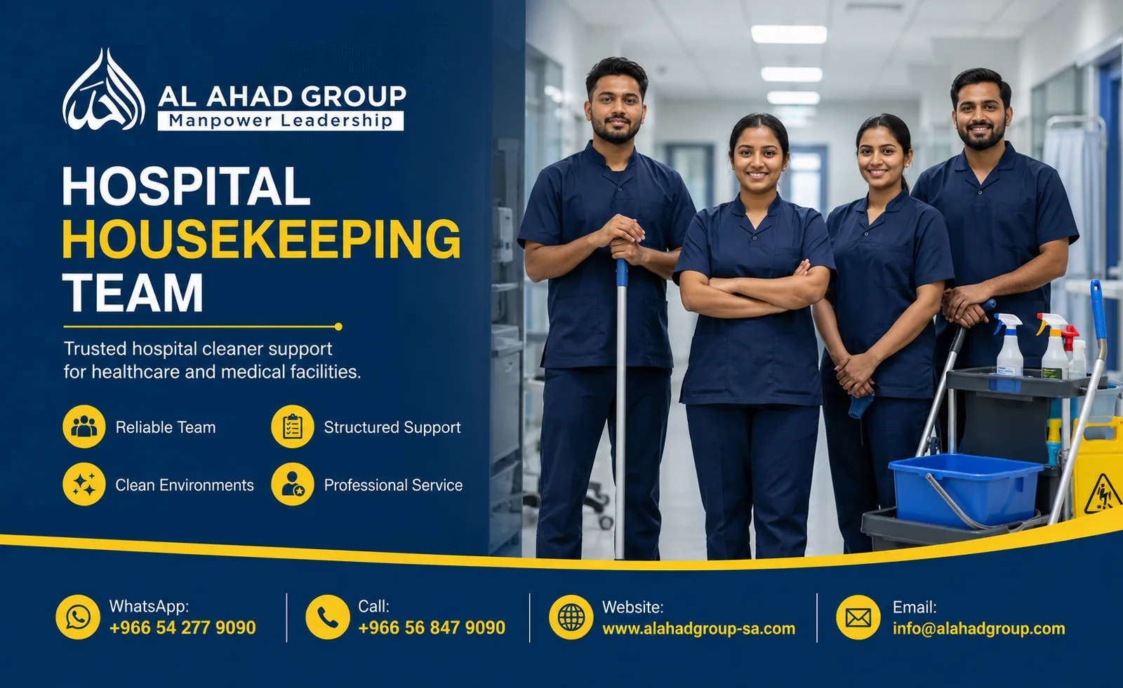 AL AHAD GROUP workforce continuity planning team supporting employers in Taif, Saudi Arabia